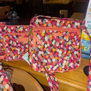 Vera Bradley Colorful Dot Crossbody Bag